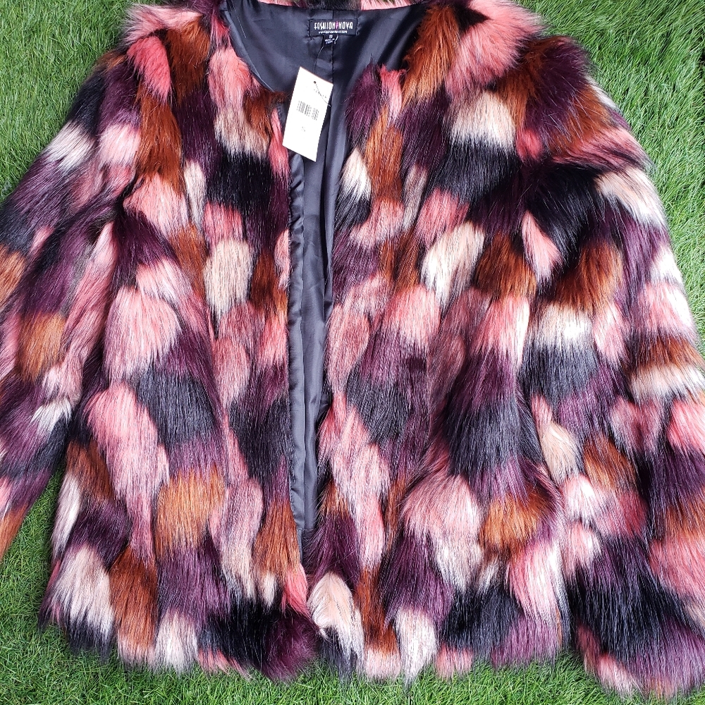 Fqshion Nova Faux Cur Coat